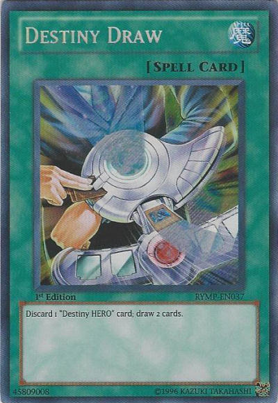Destiny Draw [RYMP-EN037] Secret Rare | Galaxy Games LLC