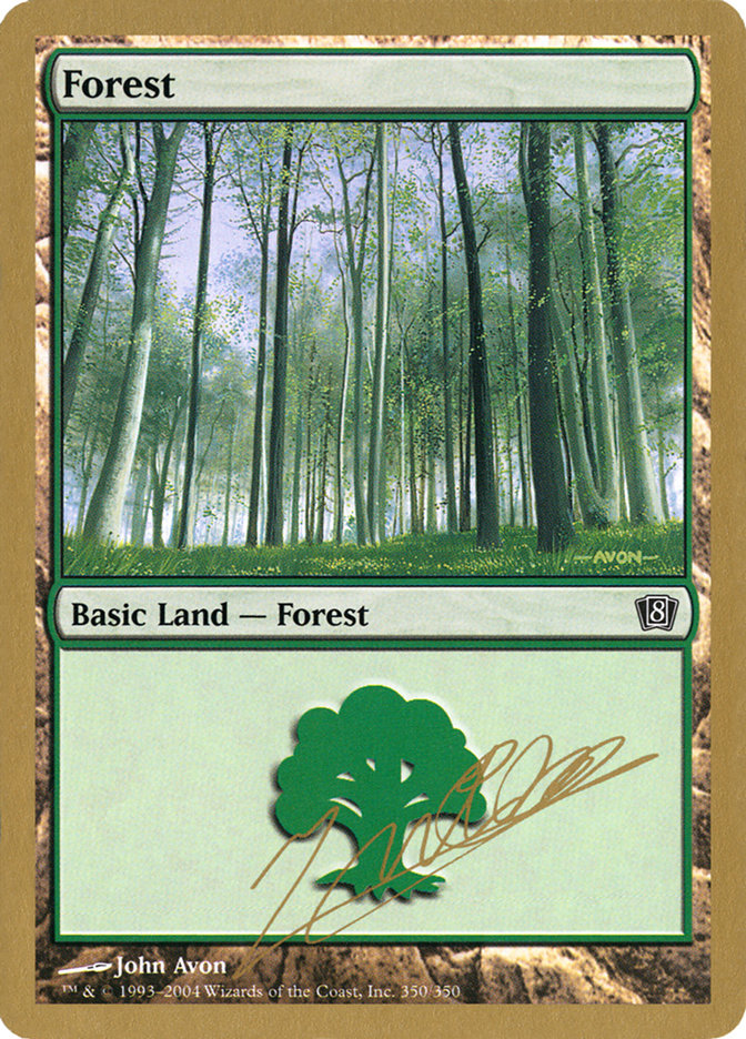 Forest (jn350) (Julien Nuijten) [World Championship Decks 2004] | Galaxy Games LLC