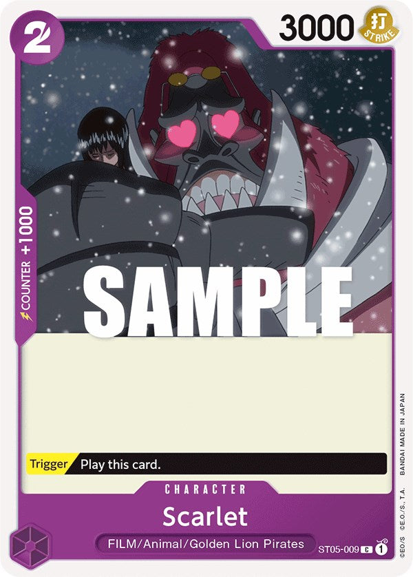 Scarlet [Starter Deck: Film Edition] | Galaxy Games LLC