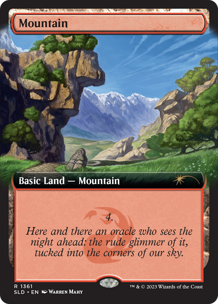 Mountain (1361) [Secret Lair Drop Series] | Galaxy Games LLC