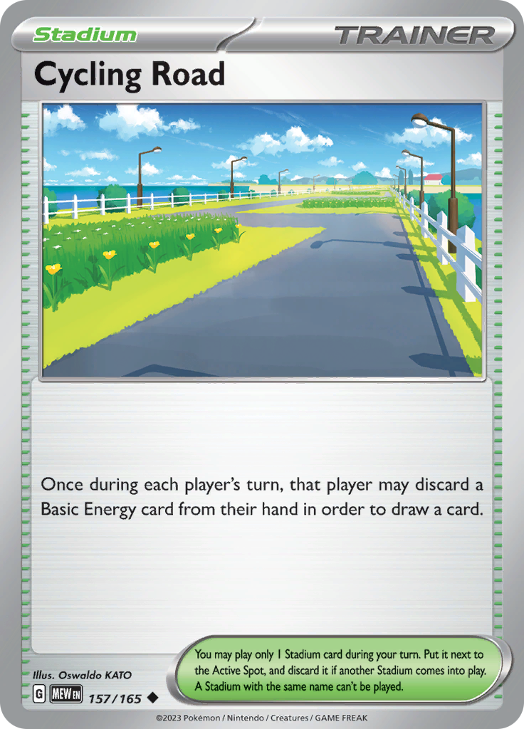 Cycling Road (157/165) [Scarlet & Violet 151] | Galaxy Games LLC