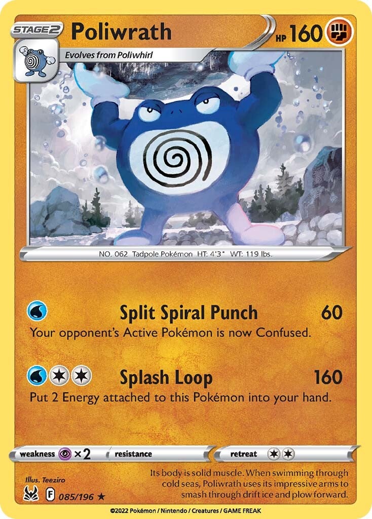 Poliwrath (085/196) [Sword & Shield: Lost Origin] | Galaxy Games LLC