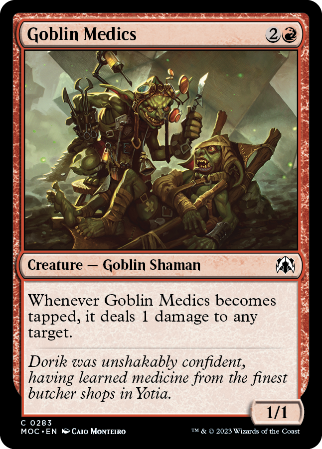 Goblin Medics [March of the Machine Commander] | Galaxy Games LLC