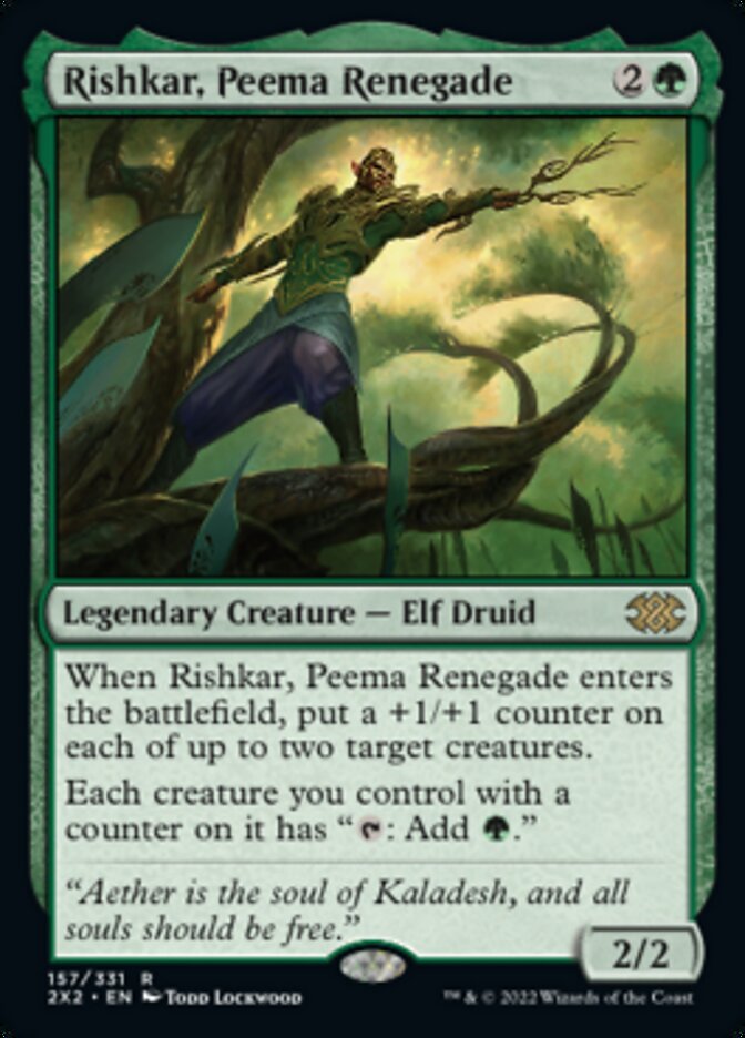 Rishkar, Peema Renegade [Double Masters 2022] | Galaxy Games LLC