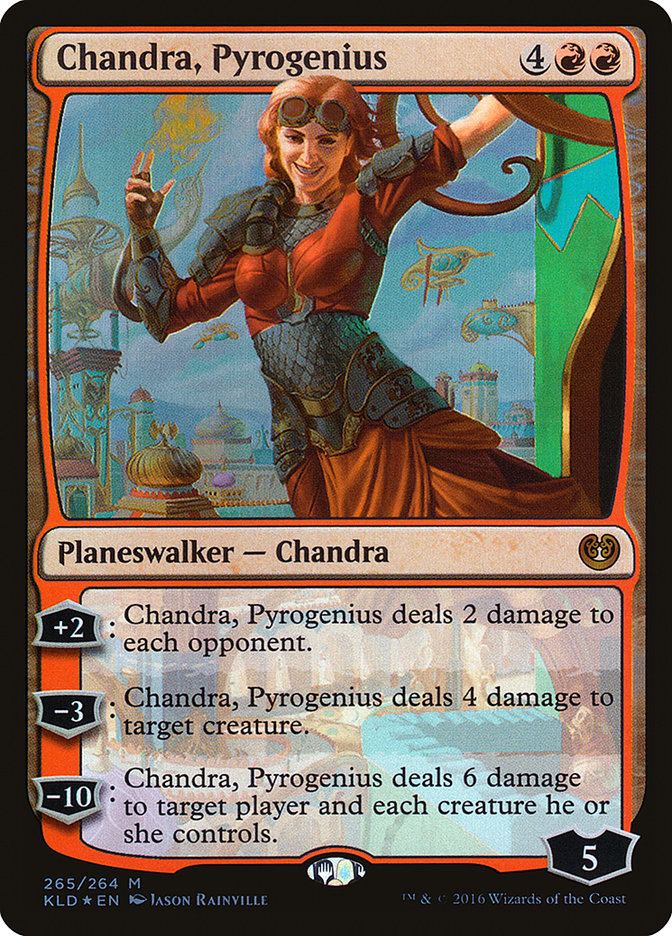 Chandra, Pyrogenius [Kaladesh] | Galaxy Games LLC