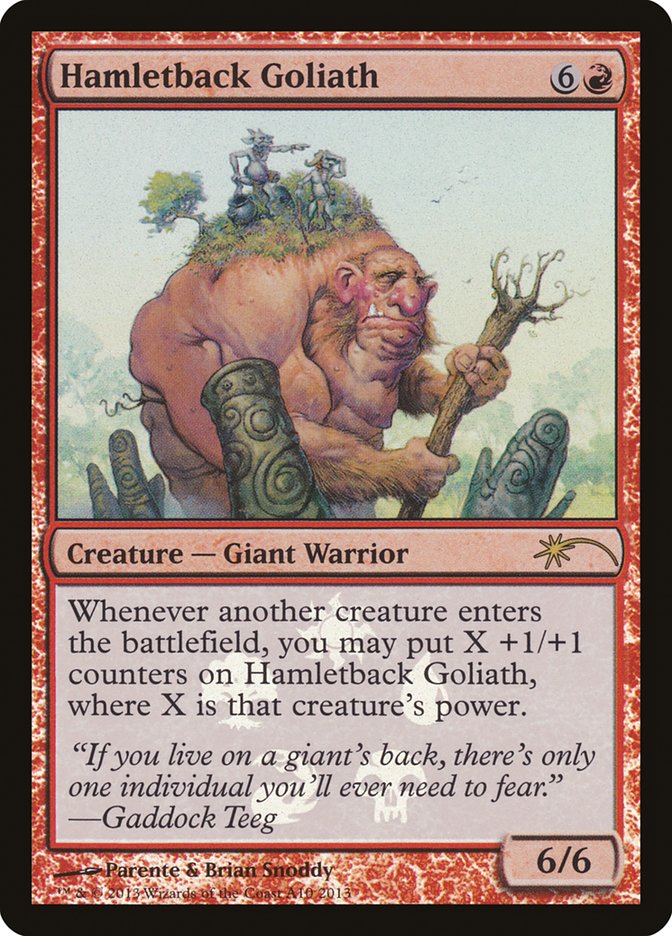 Hamletback Goliath [Resale Promos] | Galaxy Games LLC