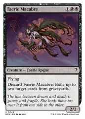 Faerie Macabre (White Border) [Mystery Booster 2] | Galaxy Games LLC