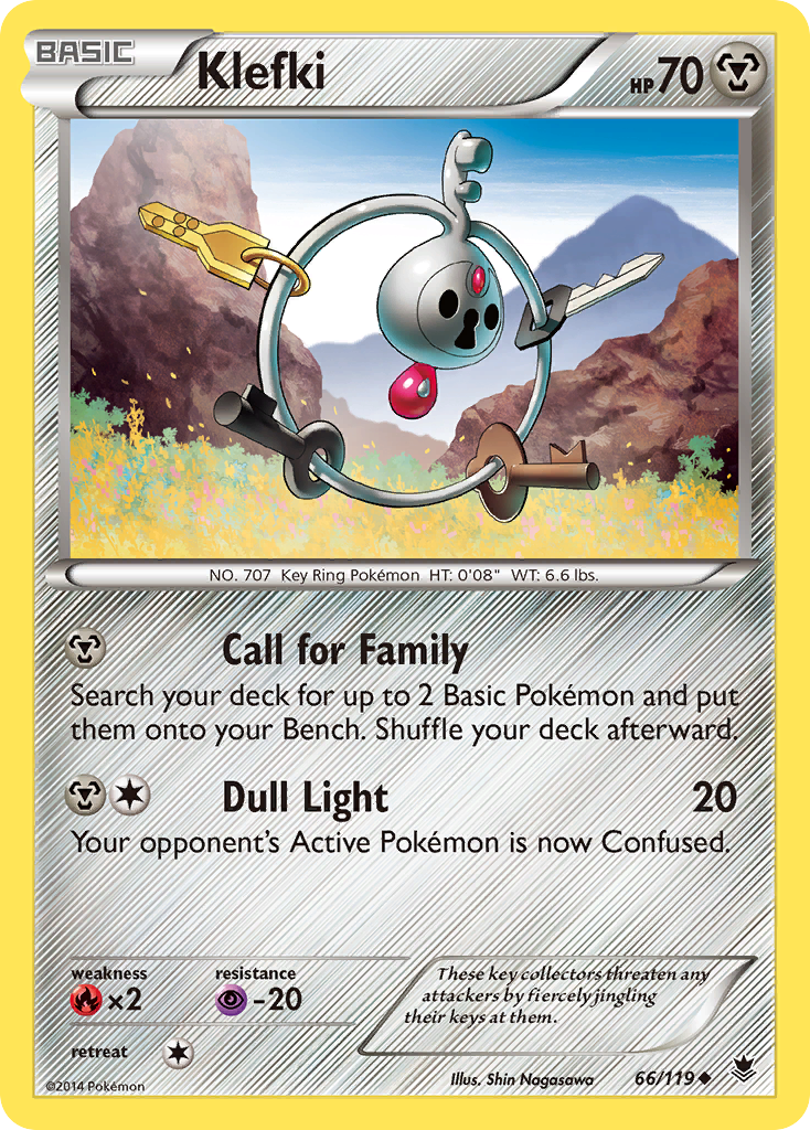 Klefki (66/119) [XY: Phantom Forces] | Galaxy Games LLC