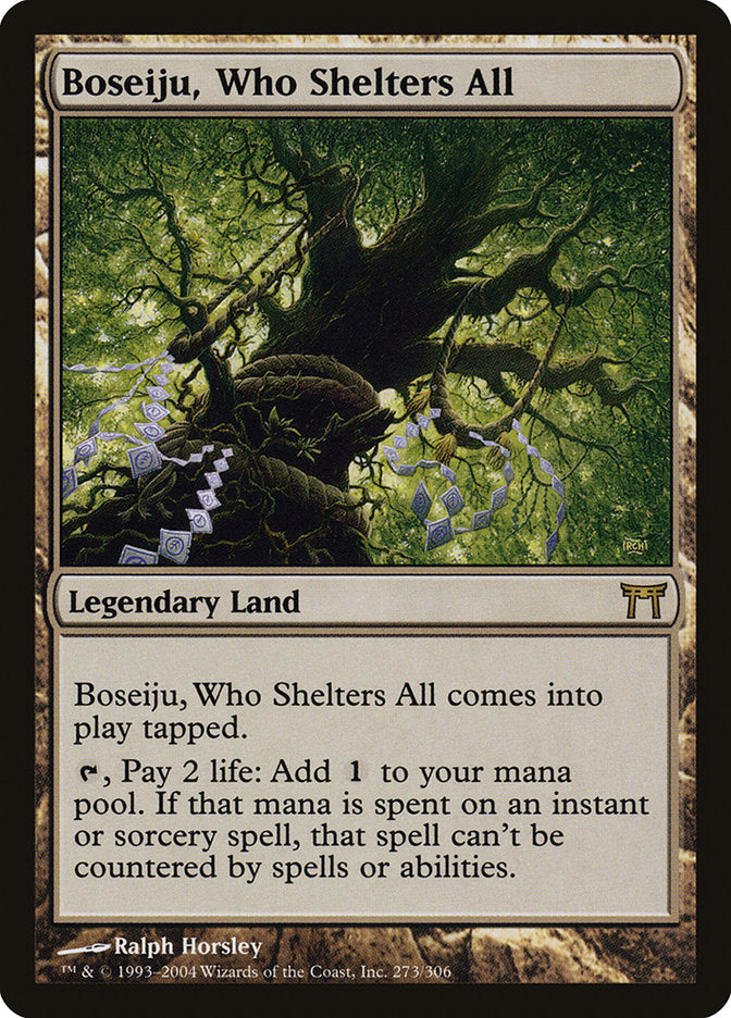 Boseiju, Who Shelters All [Champions of Kamigawa] | Galaxy Games LLC