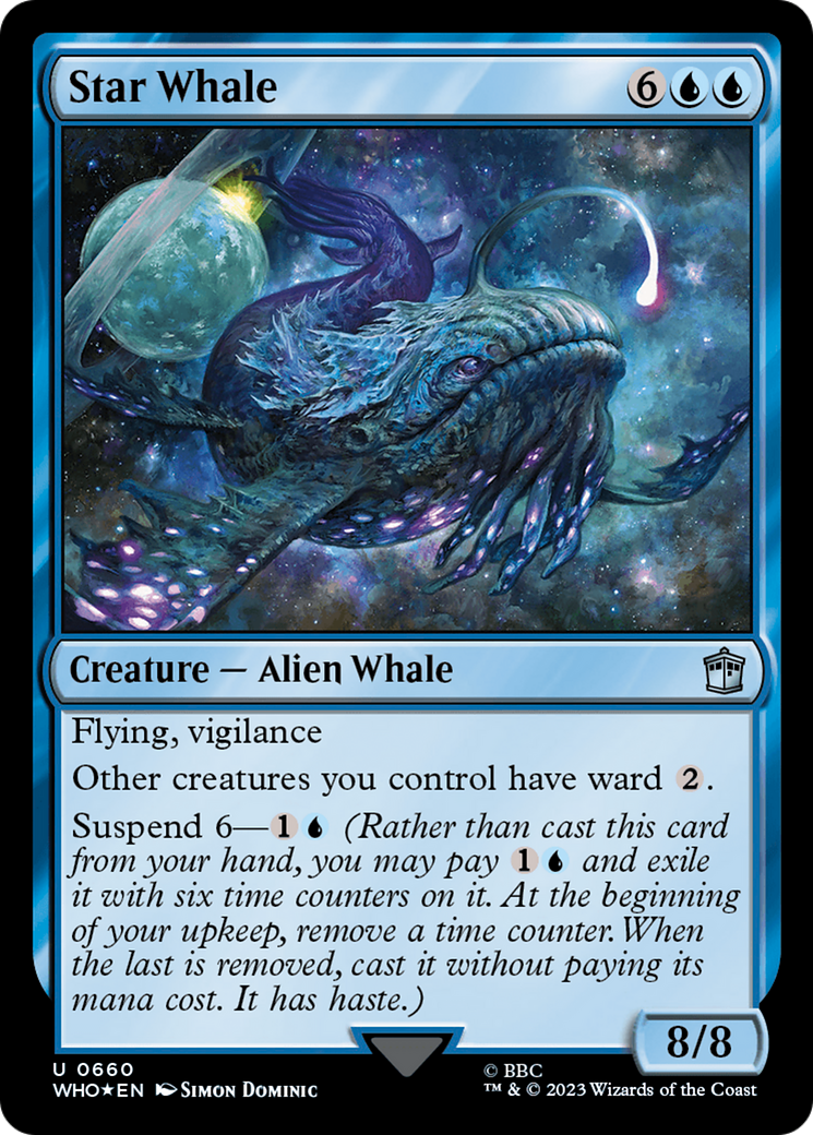 Star Whale (Surge Foil) [Doctor Who] | Galaxy Games LLC