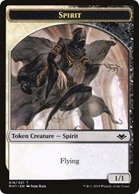 Spirit // Golem Double-Sided Token [Modern Horizons Tokens] | Galaxy Games LLC