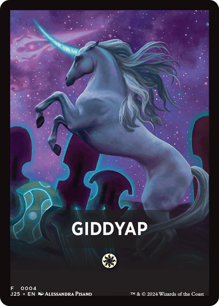 Giddyap Theme Card [Foundations Jumpstart Front Cards] | Galaxy Games LLC