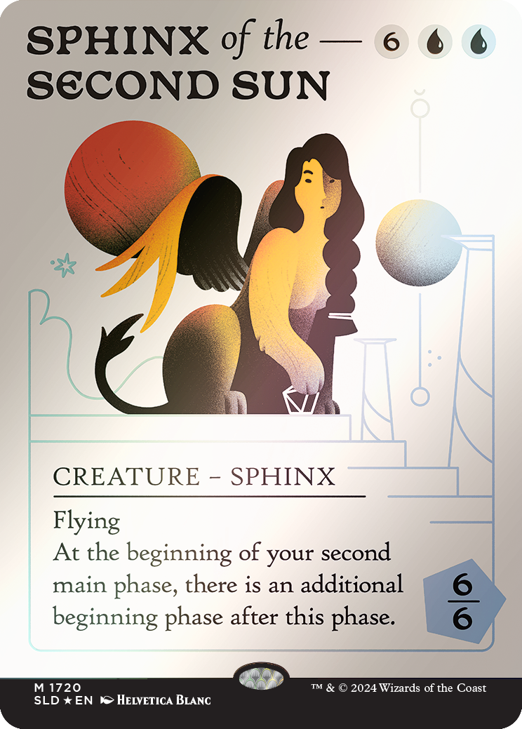 Sphinx of the Second Sun (Rainbow Foil) [Secret Lair Drop Series] | Galaxy Games LLC