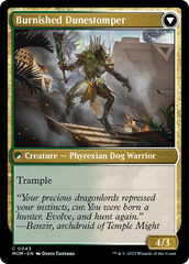 Tarkir Duneshaper // Burnished Dunestomper [March of the Machine] | Galaxy Games LLC