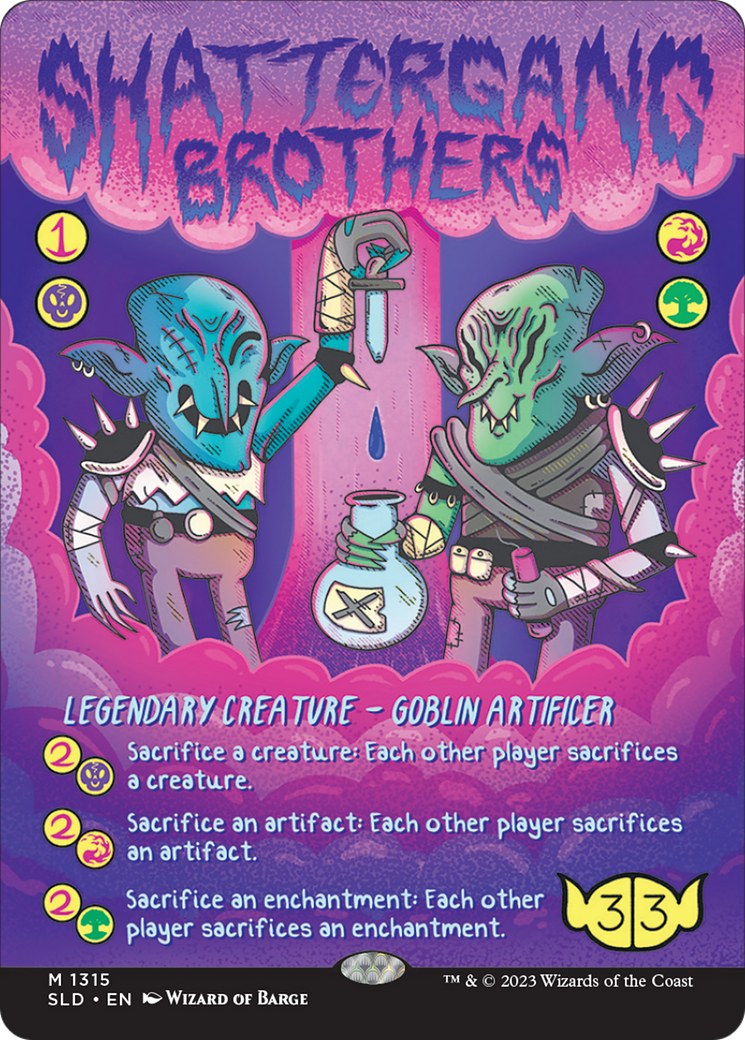 Shattergang Brothers (Rainbow Foil) [Secret Lair Drop Series] | Galaxy Games LLC