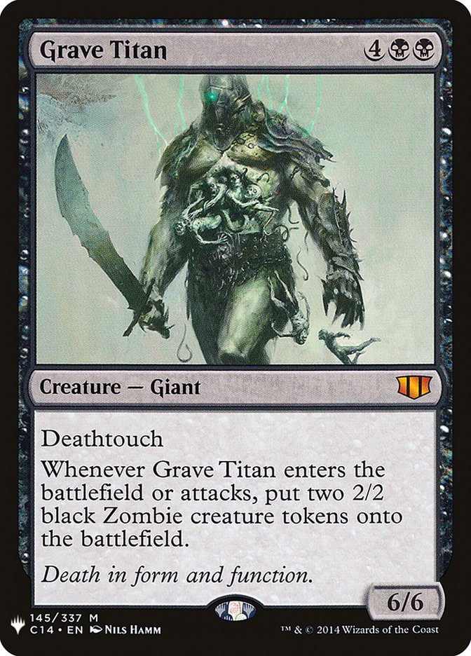 Grave Titan [Mystery Booster] | Galaxy Games LLC
