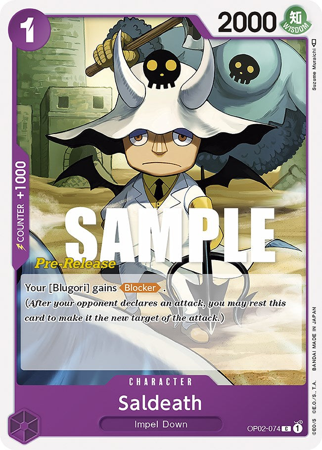 Saldeath [Paramount War Pre-Release Cards] | Galaxy Games LLC