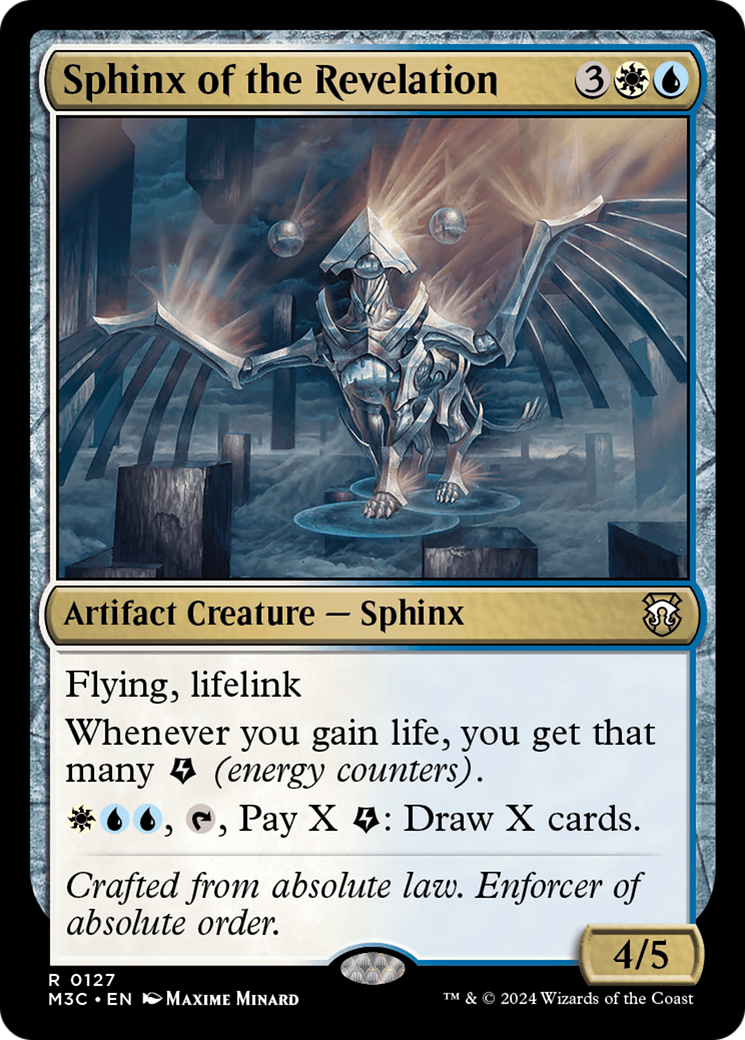 Sphinx of the Revelation (Ripple Foil) [Modern Horizons 3 Commander] | Galaxy Games LLC