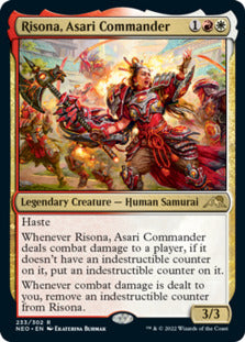 Risona, Asari Commander [Kamigawa: Neon Dynasty] | Galaxy Games LLC