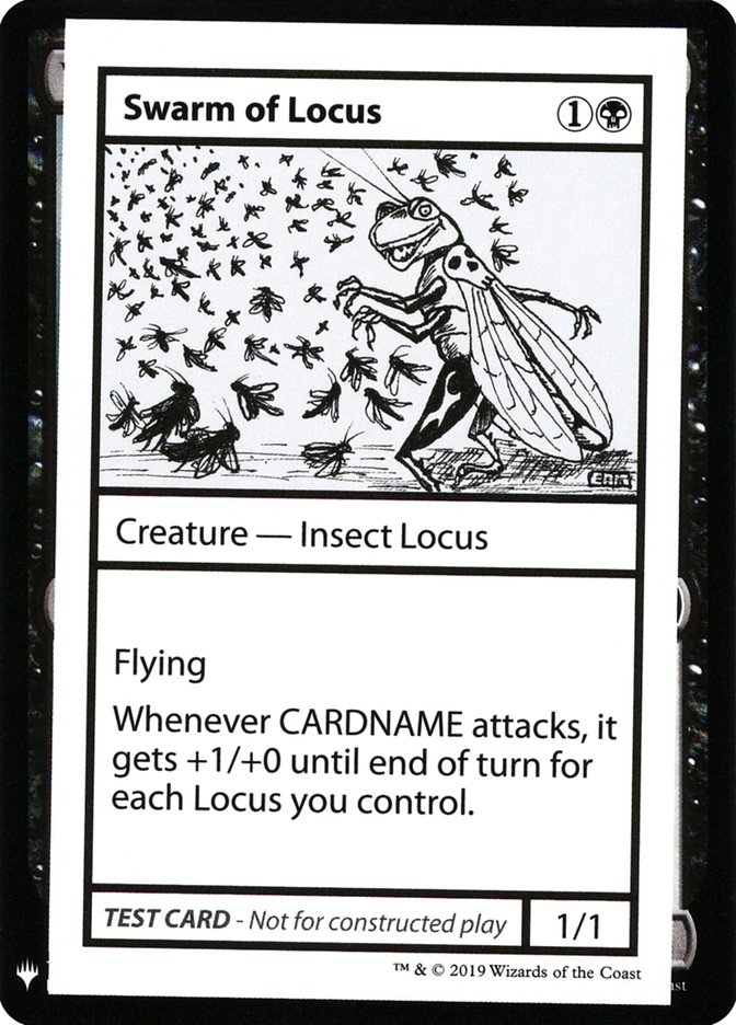 Swarm of Locus [Mystery Booster Playtest Cards] | Galaxy Games LLC