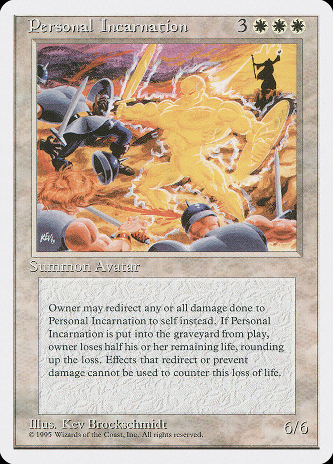 Personal Incarnation [Fourth Edition] | Galaxy Games LLC