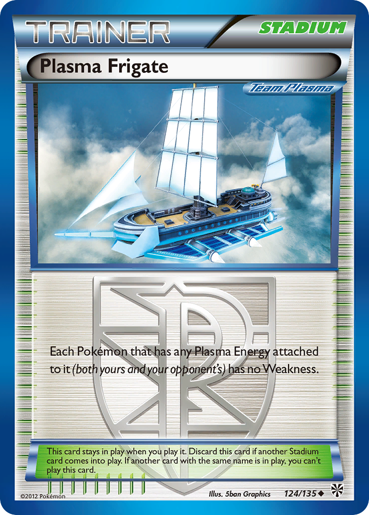 Plasma Frigate (124/135) [Black & White: Plasma Storm] | Galaxy Games LLC