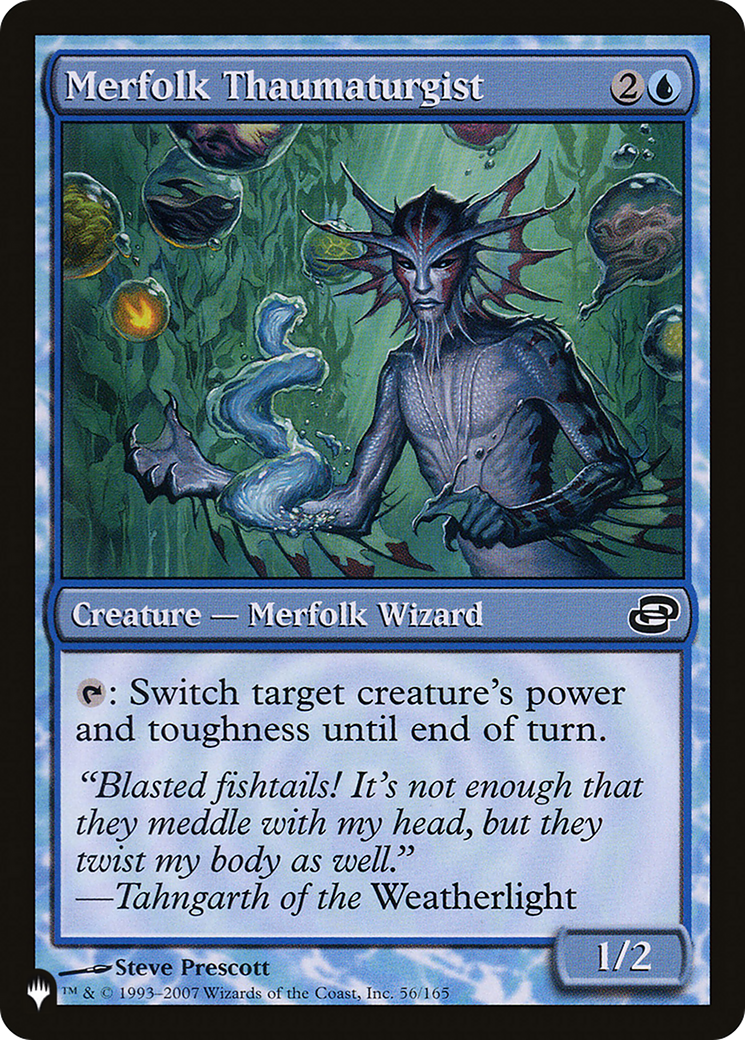 Merfolk Thaumaturgist [The List] | Galaxy Games LLC