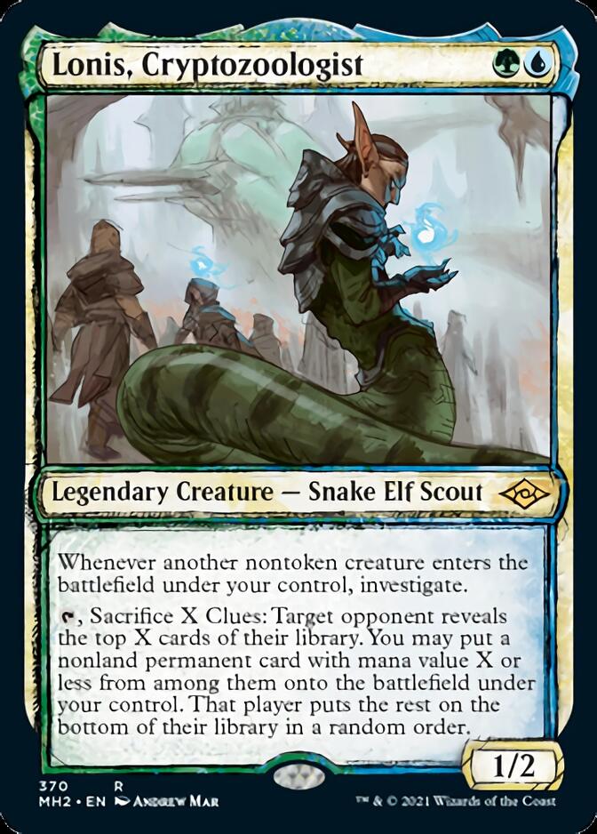 Lonis, Cryptozoologist (Sketch) [Modern Horizons 2] | Galaxy Games LLC