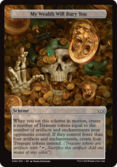 My Wealth Will Bury You (Full Art) [Duskmourn: Archenemy] | Galaxy Games LLC