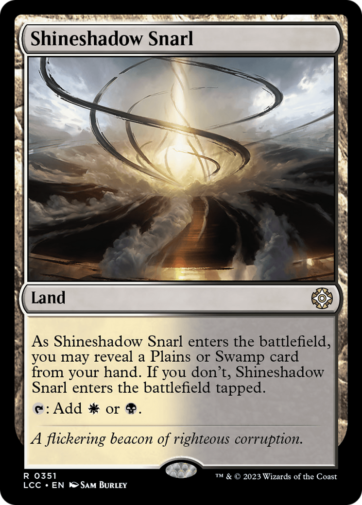 Shineshadow Snarl [The Lost Caverns of Ixalan Commander] | Galaxy Games LLC