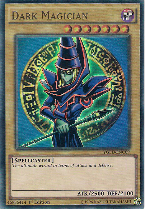 Dark Magician [YGLD-ENC09] Ultra Rare | Galaxy Games LLC