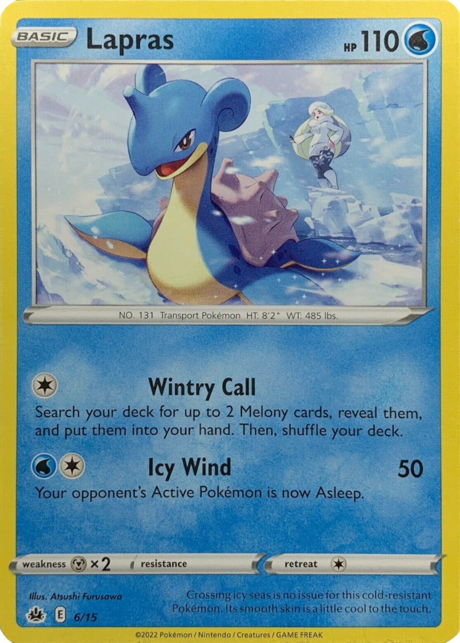 Lapras (6/15) [McDonald's Promos: Match Battle] | Galaxy Games LLC