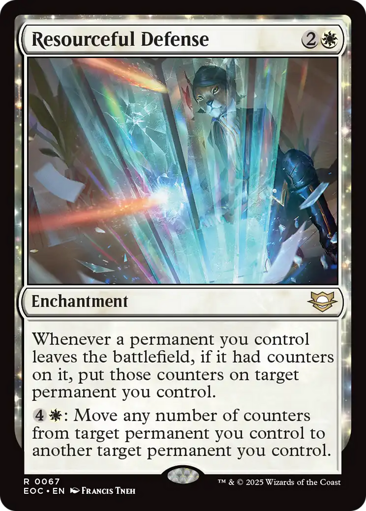 Resourceful Defense [Edge of Eternities Commander] | Galaxy Games LLC