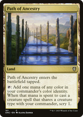 Path of Ancestry [Phyrexia: All Will Be One Commander] | Galaxy Games LLC