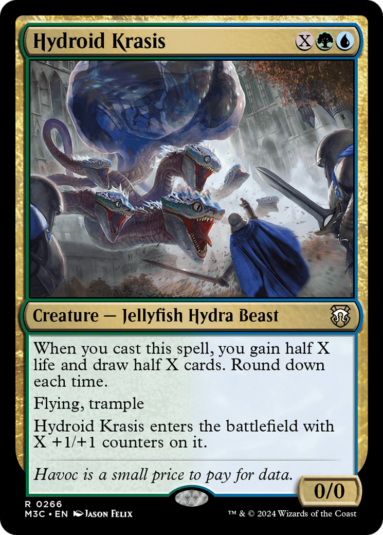 Hydroid Krasis (Ripple Foil) [Modern Horizons 3 Commander] | Galaxy Games LLC