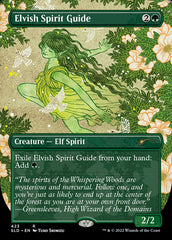 Elvish Spirit Guide (Borderless) [Secret Lair Drop Series] | Galaxy Games LLC