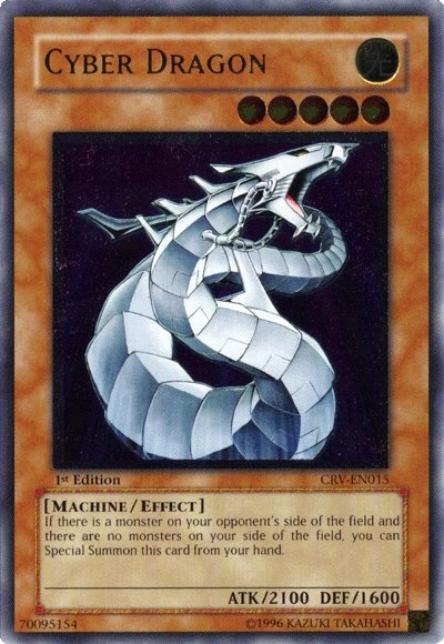 Cyber Dragon [CRV-EN015] Ultimate Rare | Galaxy Games LLC