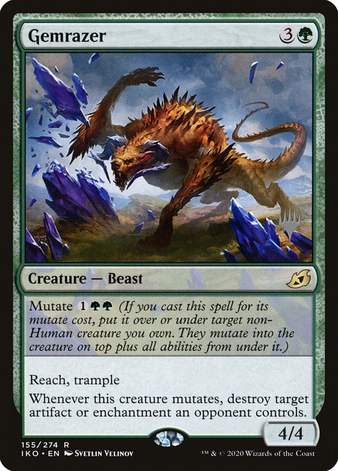 Gemrazer (Promo Pack) [Ikoria: Lair of Behemoths Promos] | Galaxy Games LLC