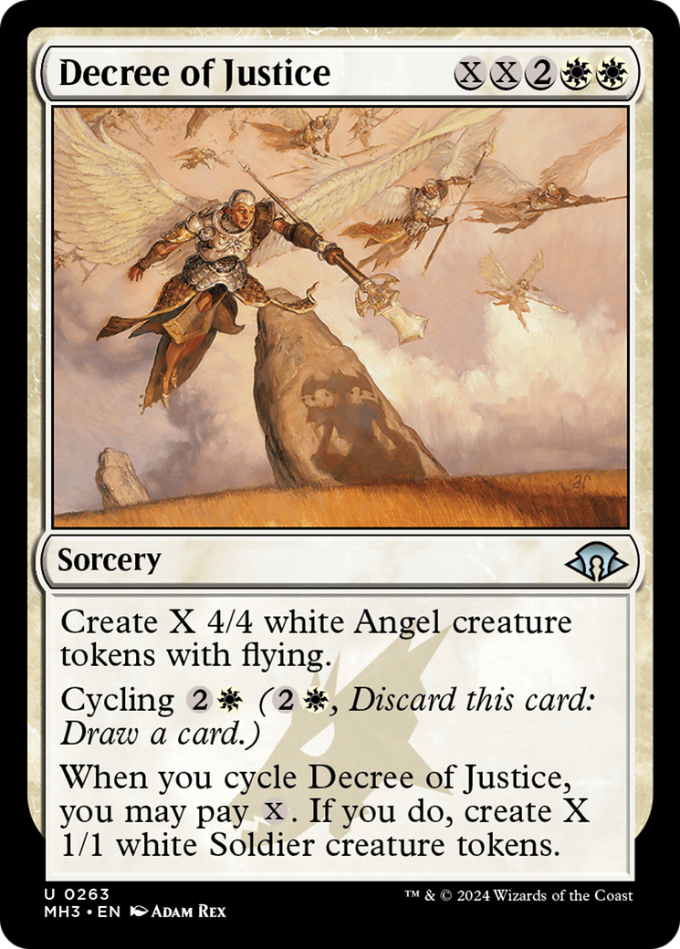 Decree of Justice [Modern Horizons 3] | Galaxy Games LLC