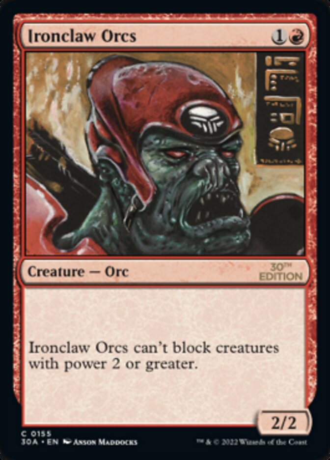 Ironclaw Orcs [30th Anniversary Edition] | Galaxy Games LLC