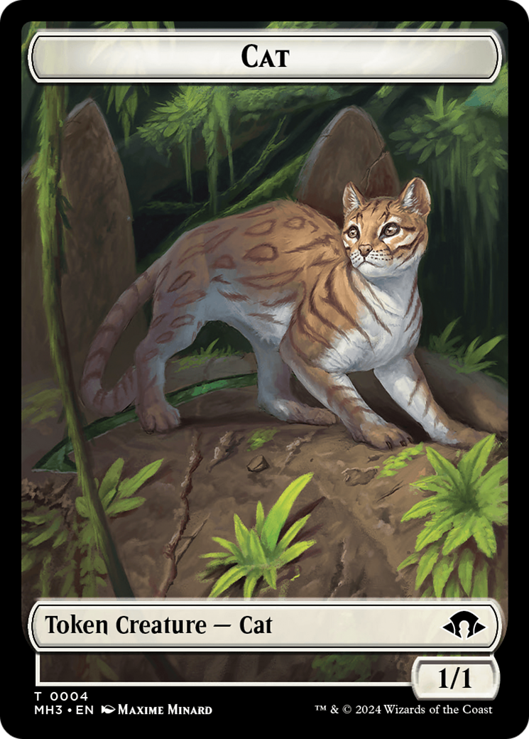 Cat Token [Modern Horizons 3 Tokens] | Galaxy Games LLC