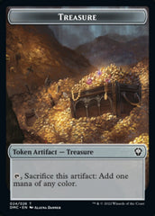 Ragavan // Treasure Double-Sided Token [Dominaria United Commander Tokens] | Galaxy Games LLC