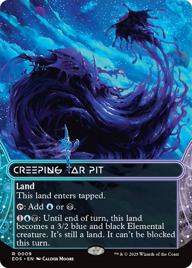 Creeping Tar Pit (0009) (Bordelress) [Edge of Eternities: Stellar Sights] | Galaxy Games LLC