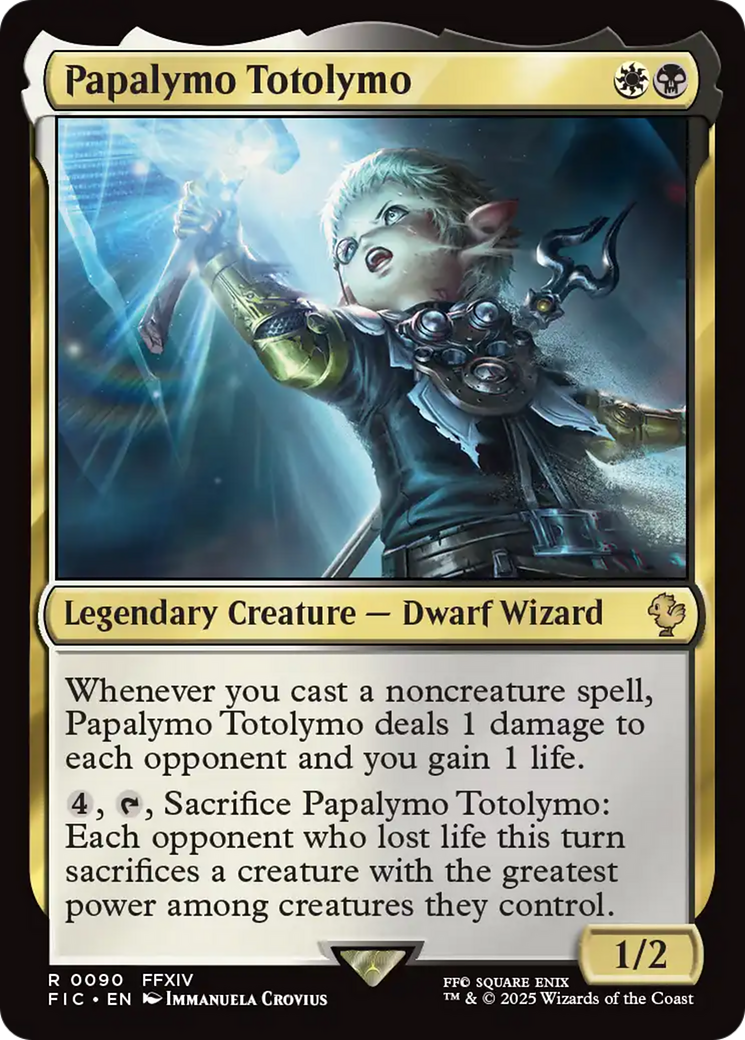 Papalymo Totolymo [FINAL FANTASY Commander] | Galaxy Games LLC