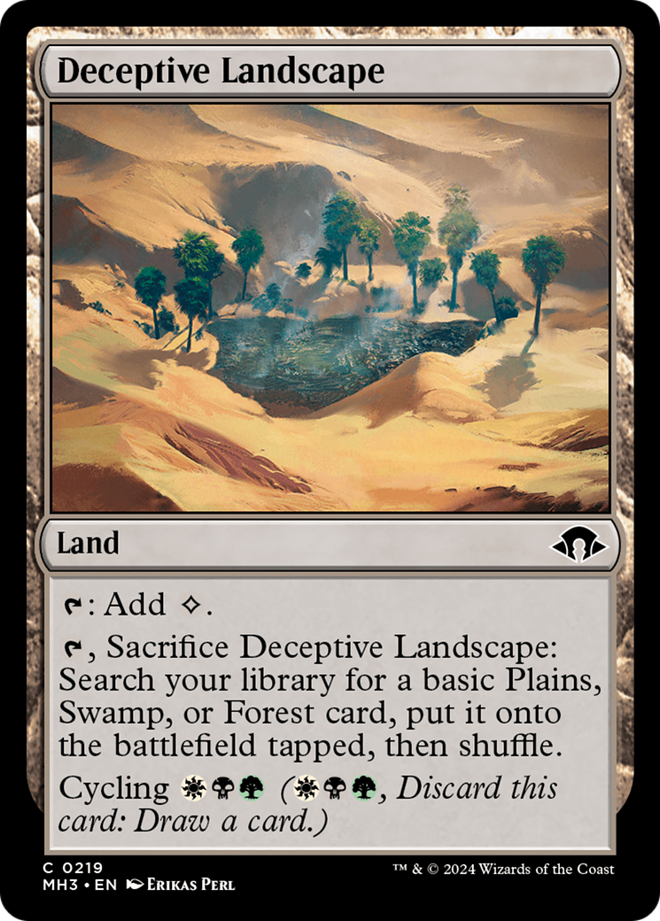 Deceptive Landscape [Modern Horizons 3] | Galaxy Games LLC