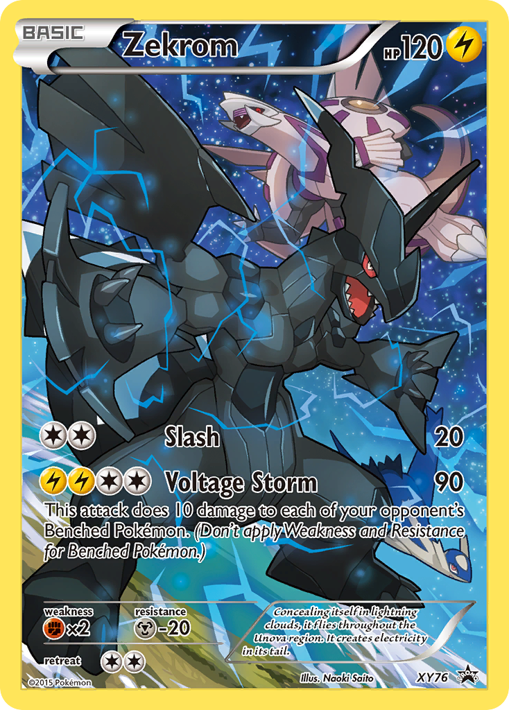 Zekrom (XY76) [XY: Black Star Promos] | Galaxy Games LLC