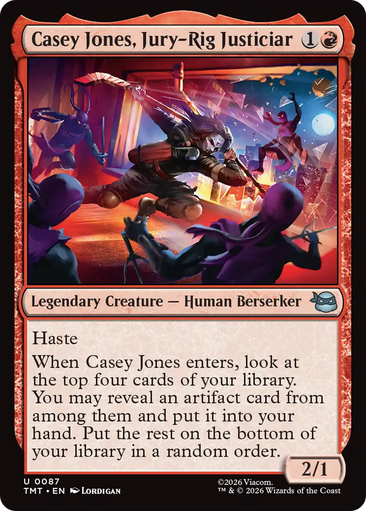 Casey Jones, Jury-Rig Justiciar [Teenage Mutant Ninja Turtles] | Galaxy Games LLC
