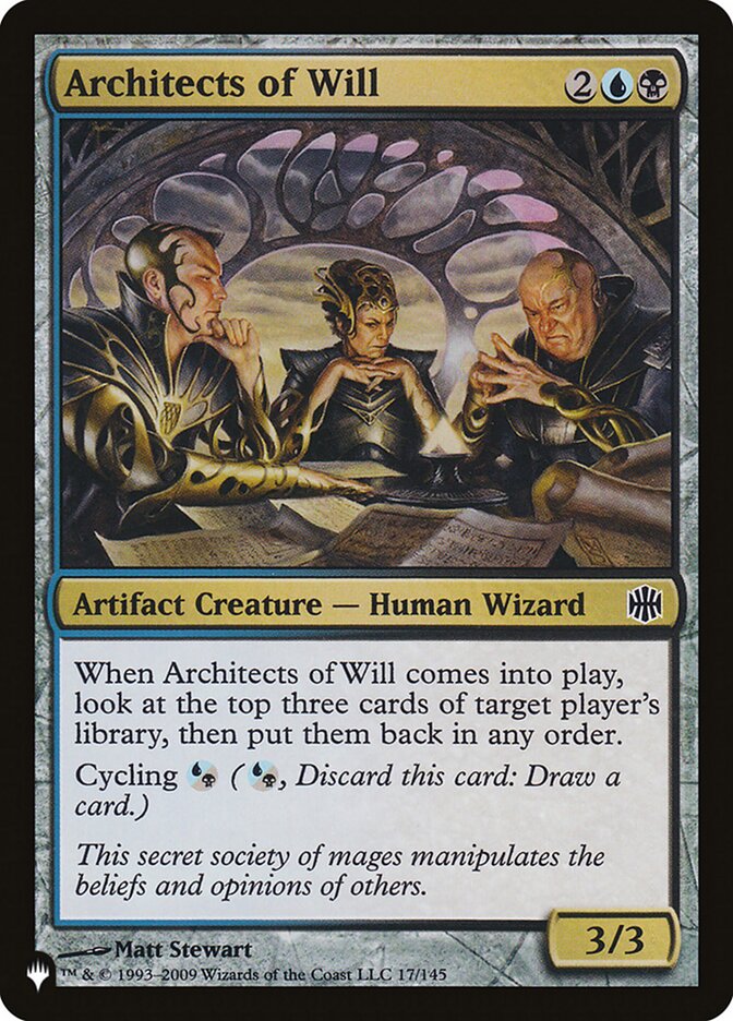 Architects of Will [The List] | Galaxy Games LLC
