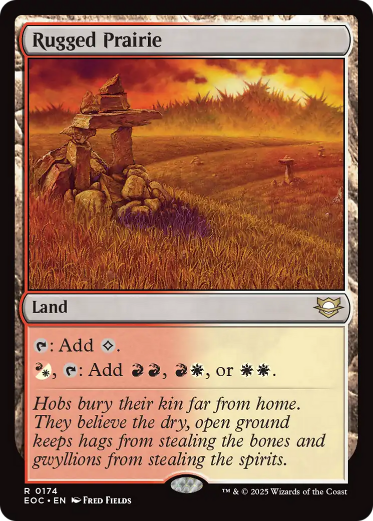 Rugged Prairie [Edge of Eternities Commander] | Galaxy Games LLC