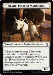 Heart-Piercer Manticore // Dragon Double-Sided Token [Commander 2019 Tokens] | Galaxy Games LLC